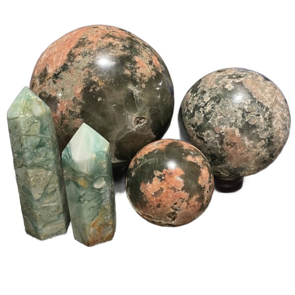 Green Quartz Crystal