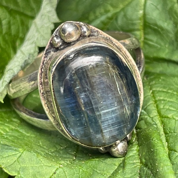 Kyanite Gemstone Ring