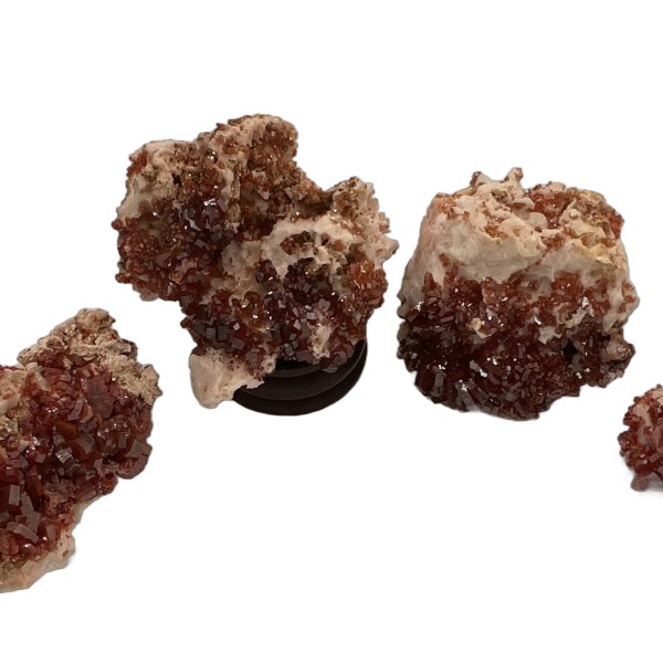 Vanadinite Crystal in Matrix